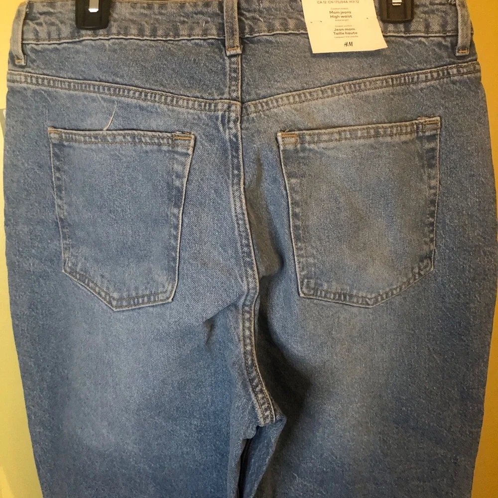 H&M high waist jeans. Size 12 . NWT - Picture 5 of 9